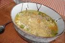 Zuppa miglio zucca formaggio