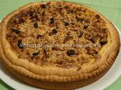 Torta crema Ricotta, gocce Cioccolato Muesli Croccante