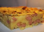 Torte salate: Sformato patate wurstel