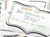 Doodle: pennarelli lavabili tessuti personalizzare brio