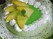 Semifreddo alla mela verde.