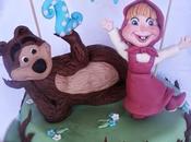 Masha l'orso cake