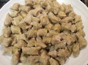 Gnocchi pane raffermo carciofi