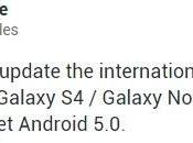 Aggiornamento Android Lollipop Samsung Galaxy Note realtà