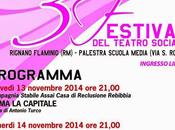 FESTIVAL TEATRO SOCIALE RIGNANO FLAMINIO 13–15 Novembre 2014