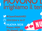 Aggiornamento evento Piovono Dati: Nuova sede #OpenDataSARD