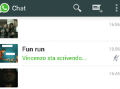 Novità Whatsapp: mostra scrive gruppi prepara alle chiamate vocali