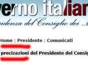 Squola precizazioni Governo