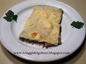 Schiacciatina carciofi prosciutto formaggio