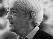 Silenzio" Jiddu Krishnamurti