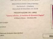 Direttore Mauro Mazza presenta libro Papini dicembre Crispiano Pierfranco Bruni Salvatore Catapano