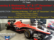 Marussia, beni all’asta