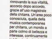 Recensione Mirco Salvadori numero dicembre Rockerilla nuovo libro "Chitarre Visionarie conversazioni chitarristi alternativi",
