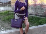 Purple Sparkling Look: Samarcanda Lebole Gioielli Borse Francopugi
