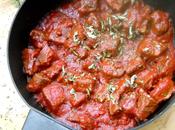 Spezzatino pomodoro Italian veal stew with tomatoes recipe