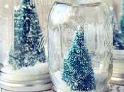 Barattoli vetro decorati Natale