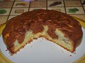 Torta bicolore all'acqua frizzante (versione burro)