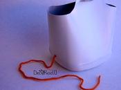 Porta-gomitolo flacone candeggina