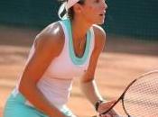 Tennis: Chatillon Grymalska battuta Lisa Sabino. maschile segno Della Tommasina
