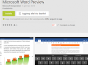 Microsoft Office tablet disponibile download alcune limitazioni