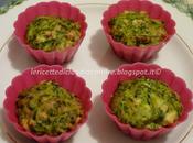 Muffin salati quartirolo spinaci