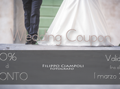 Sconto offerto fotografo nozze Filippo Ciampoli Firenze