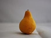 Prove foto still life limone forma pera