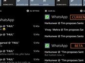 WhatsApp Windows Phone, novità notifiche arrivo