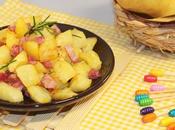 Cubetti Patate Pancetta forno