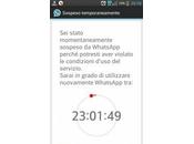 Sospensione servizio Whatsapp WhatsApp Plus