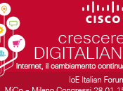 ‪#‎IoEforumita un’occasione unica toccare mano l’evoluzione dell’Internet Everything