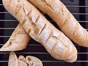 Baguettes integrali lievito madre rinfrescato