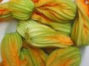 Farinata fiori zucca erba cipollina