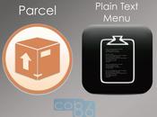 Parcel PlainTextMenu, coppia perfetta
