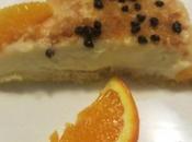 Torta cremosa arancia cannella
