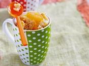 Mugcake cachi ricotta.