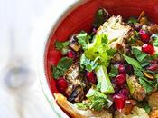 Cavolfiore forno insalata nocciole tostate, sedano chicchi melograno un’insalata insolita quanto buona