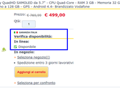 Promozione Samsung Galaxy Note euro Comet