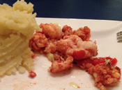 Senza Bimby, Patate Schiacciate Scampi Rosso