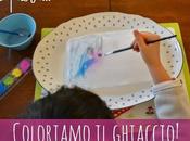 Oggi piove… coloriamo ghiaccio
