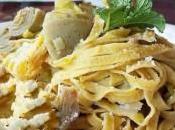 Pasta carciofi menta
