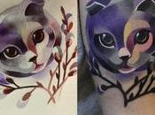Acquerelli tatuaggi tridimensionali: Sasha Unisex