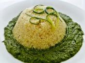 Quinoa crema agretti