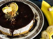 Cheesecake alla banana cioccolato continua raccolta #cioccolatoe sugli abbinamenti