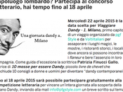 Recent press oggi gioia nostro nuovo concorso fashion dandy