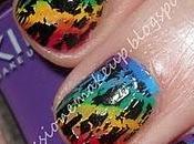 NOTD: Rainbow Graffiti