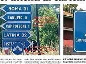 Rotatoria Campoleone: cartelli "trappola" finiscono anche Caffè