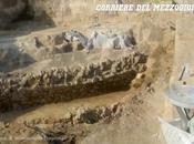 Resti archeologici emergono durante lavori sulla Tangenziale Napoli