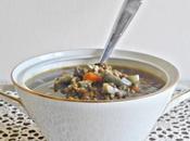 Zuppa lenticchie carciofi