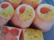 Mousse fragole salsa kiwi